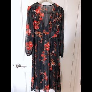 Cute kimono transparent jacket